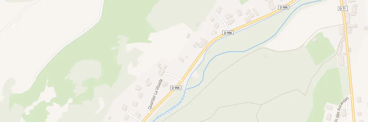 Plan du 116 Rte des Moulins à Montaigut-le-Blanc
