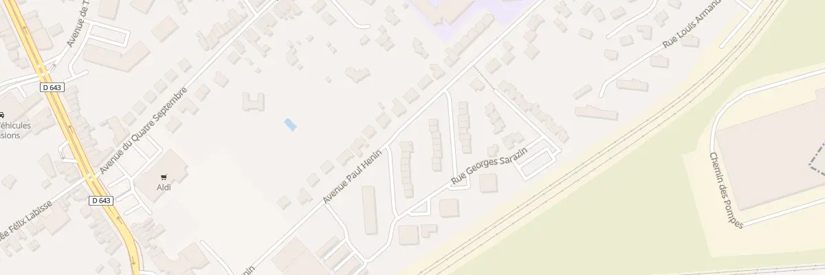 Plan du 5 Rue Charles Louis Corbe à Douai