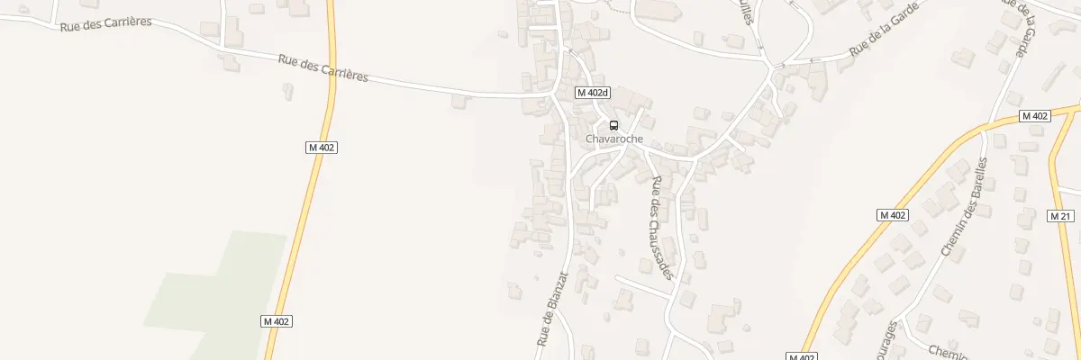 Plan du 30 Rue de Blanzat à Châteaugay