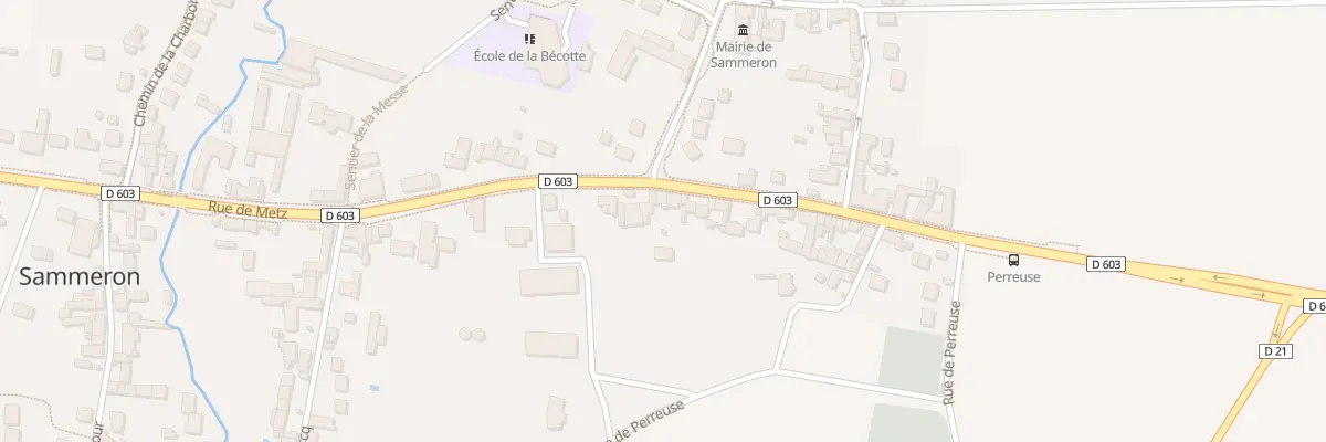 Plan du 33B Rue de Metz à Sammeron