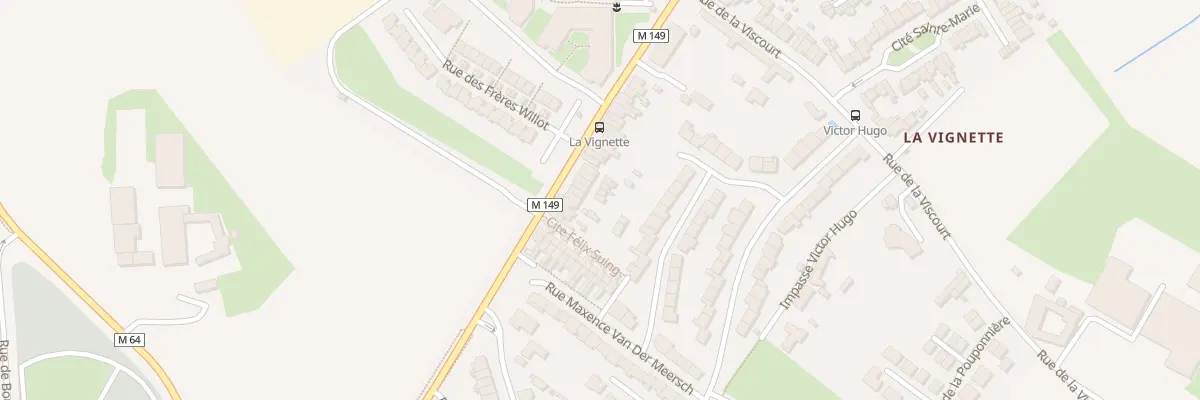 Plan du 80 Rue de la Vignette à Linselles