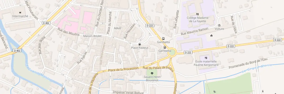 Plan du 6 Pl Pasteur à Coulommiers