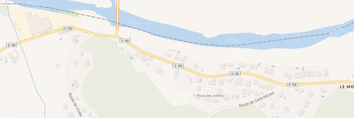 Plan du 282 Rte de la Vernière aux Aires