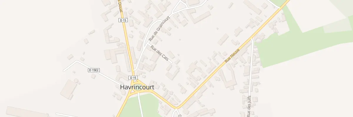 Plan du 3 Rue des Cats à Havrincourt