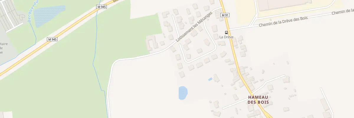 Plan du 21 Les Hirondelles à Bousbecque