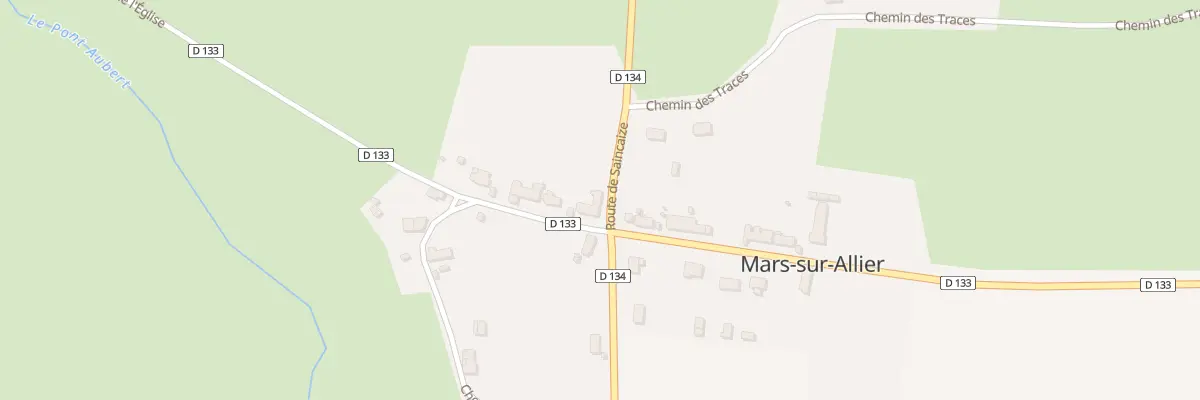 Plan du 1 Rte de Saincaize à Mars-sur-Allier