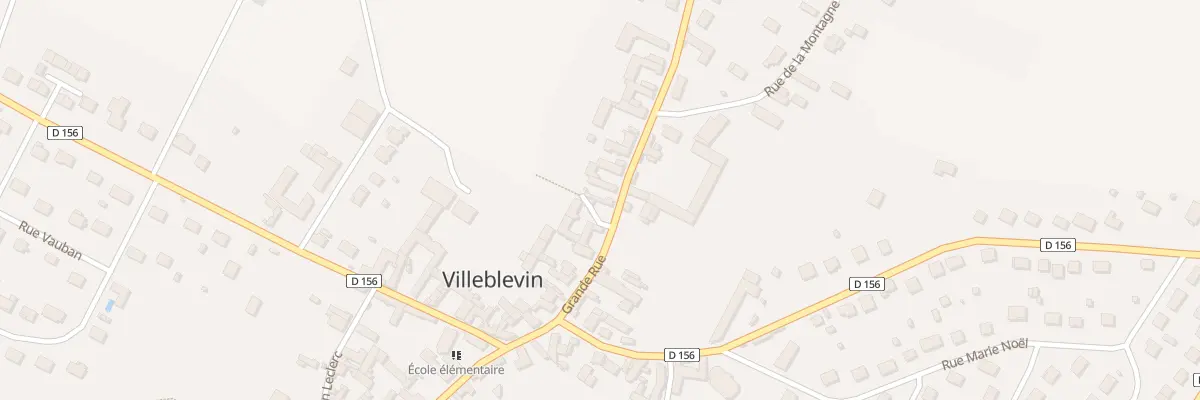 Plan du 26 Gr Grande Rue à Villeblevin