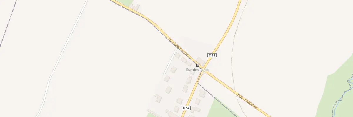 Plan du 7 Rue des Fonds à Tourmignies