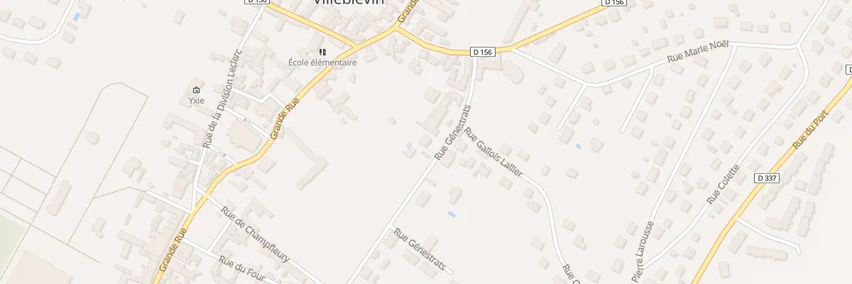 Plan du 4B Rue Genestrats à Villeblevin
