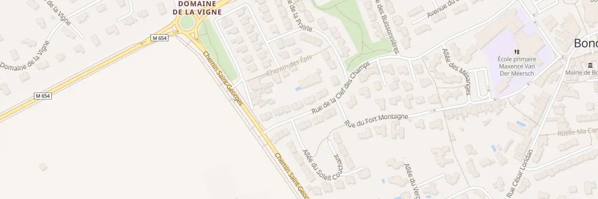 Plan du 46 Rue de la Clef des Champs à Bondues
