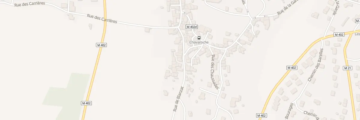 Plan du 28 Rue de Blanzat à Châteaugay
