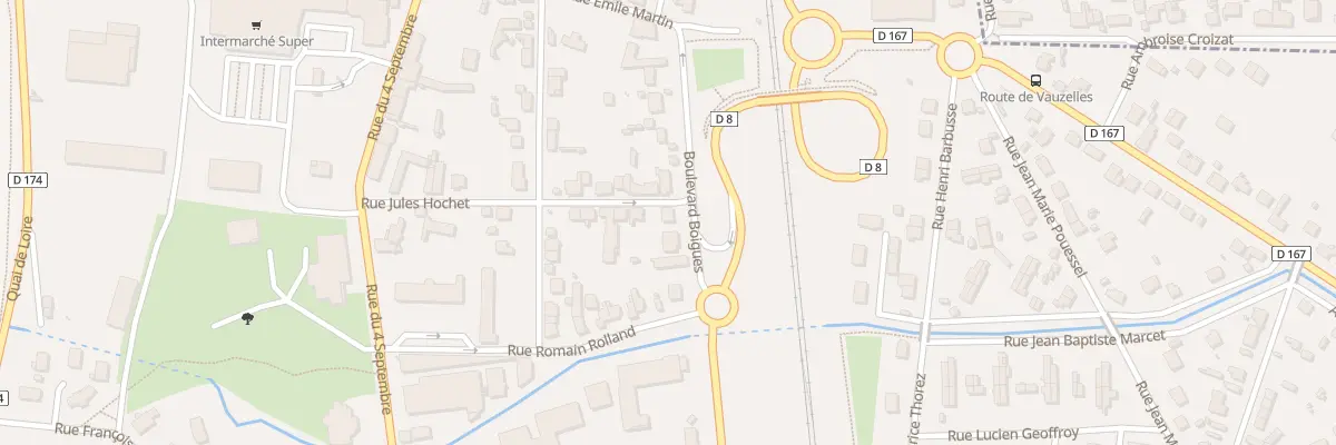 Plan du 79 Bd Boigues à Fourchambault