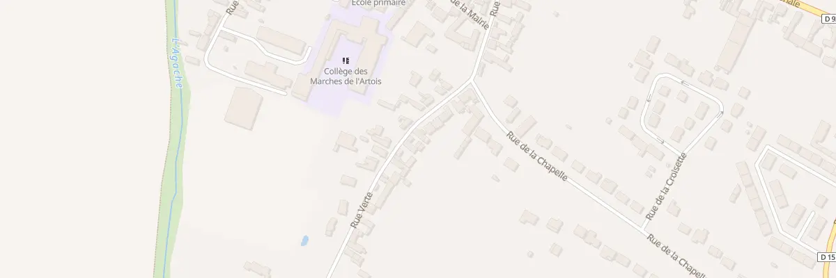 Plan du 11 Rue Verte à Marquion