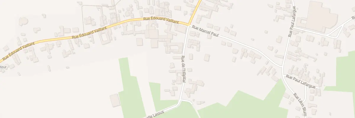 Plan du 83 Rue de L Hopital à Raimbeaucourt