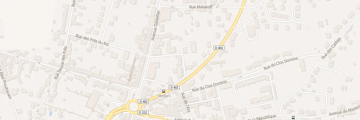 Plan du 16 Av Gastellier à Coulommiers