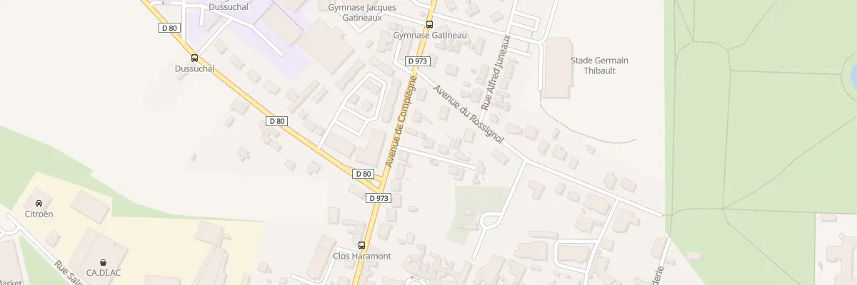 Plan du 1B Imp de Compiègne à Villers-Cotterêts