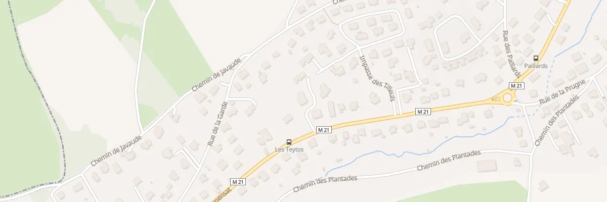 Plan du 26 Av de Clémensat à Romagnat