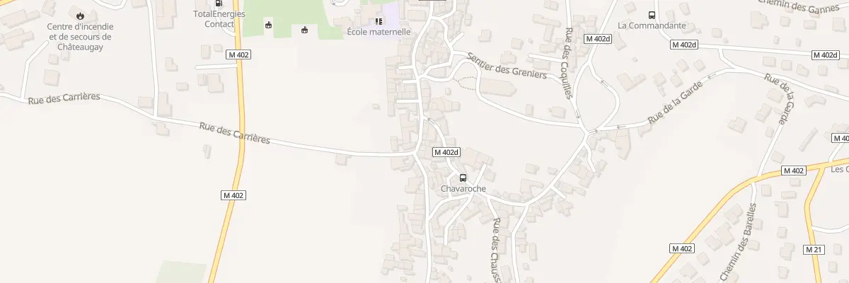 Plan du 1 Rue de Blanzat à Châteaugay