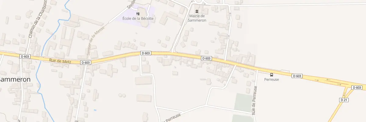 Plan du 31 Rue de Metz à Sammeron
