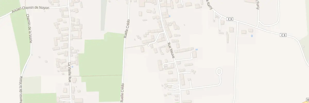 Plan du 331 Rue Neuve à Babœuf