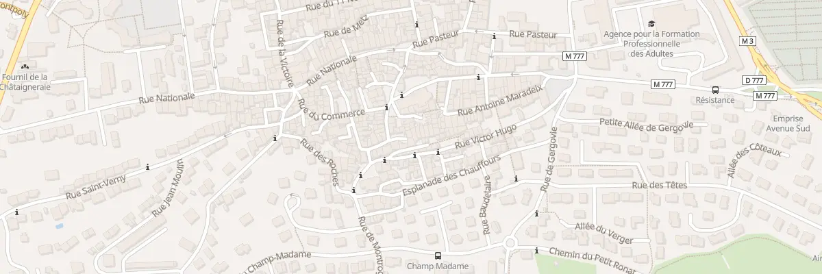Plan du 7 Pl Maréchal Foch à Beaumont