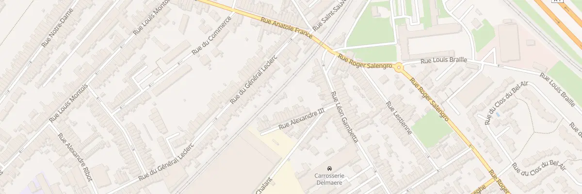 Plan du 18 Rue Alexandre 3 à Ronchin