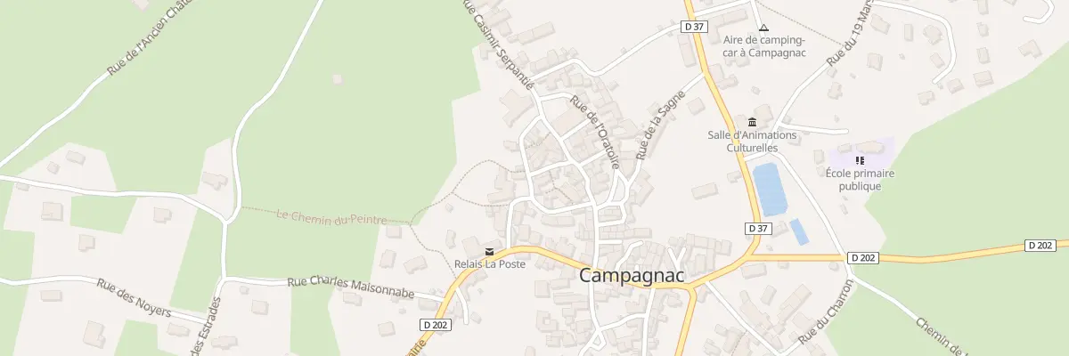 Plan du 5132 Campagnac à Campagnac