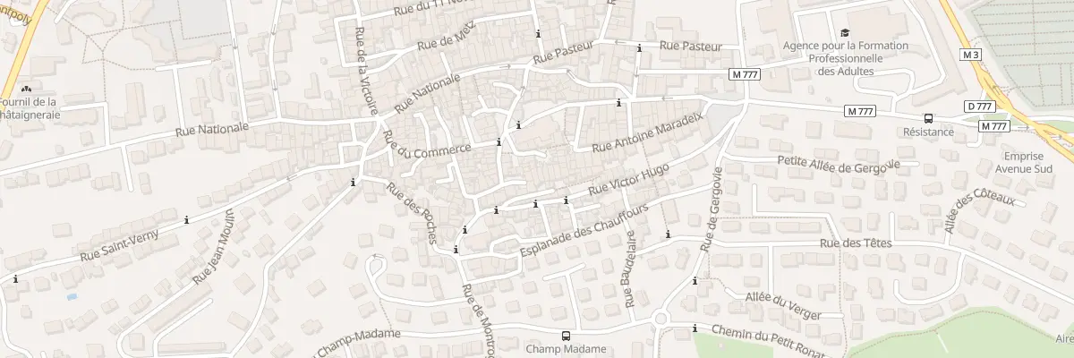 Plan du 6 Pl Saint-Benoit à Beaumont