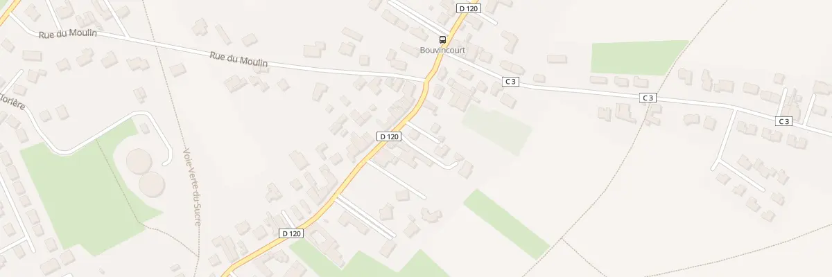 Plan du 316 Rue de Bouvincourt à Moncheaux