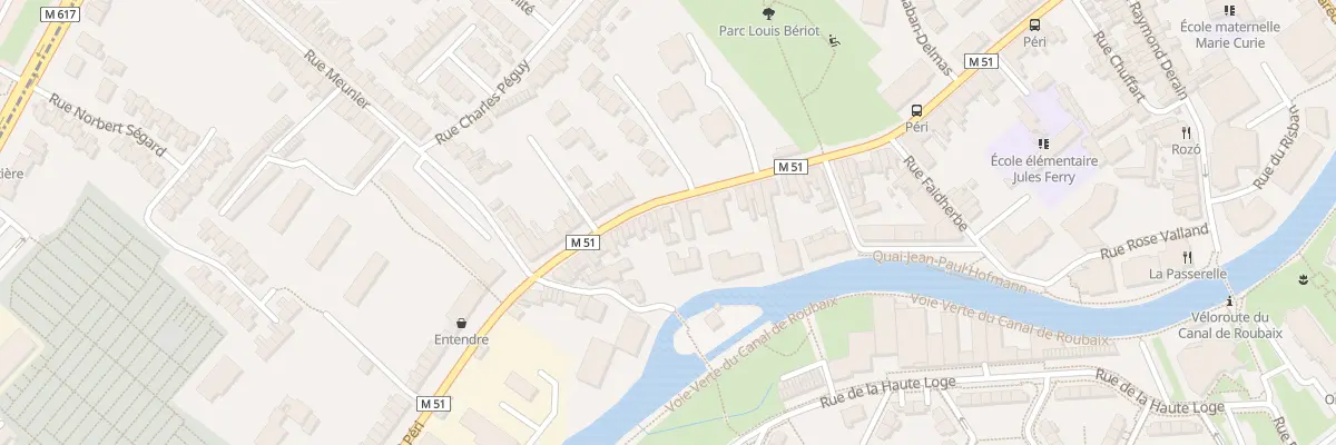 Plan du 87 Rue Gabriel Péri à Marcq-en-Barœul