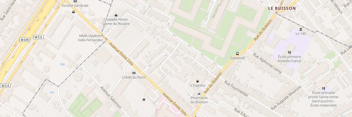 Plan du 27 Sq de l’Ermitage à Lille