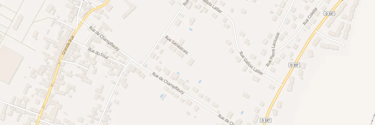 Plan du 9G Rue Genestrats à Villeblevin