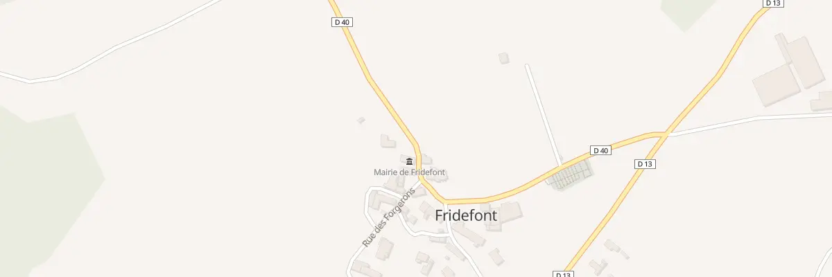 Plan du 1 Imp des Prés à Fridefont
