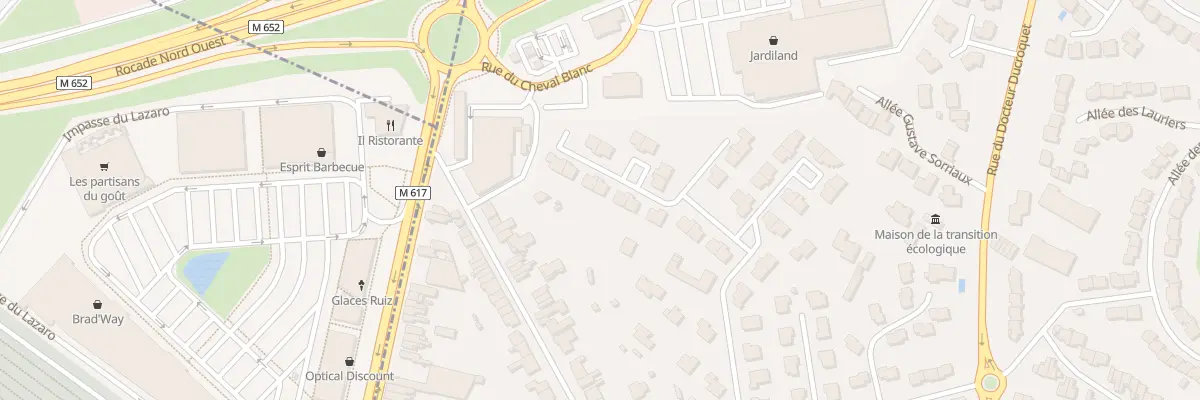 Plan du 25 Rue des Bleuets à Marcq-en-Barœul