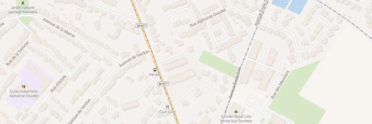 Plan du 80 Av Jean Jaurès à Ronchin
