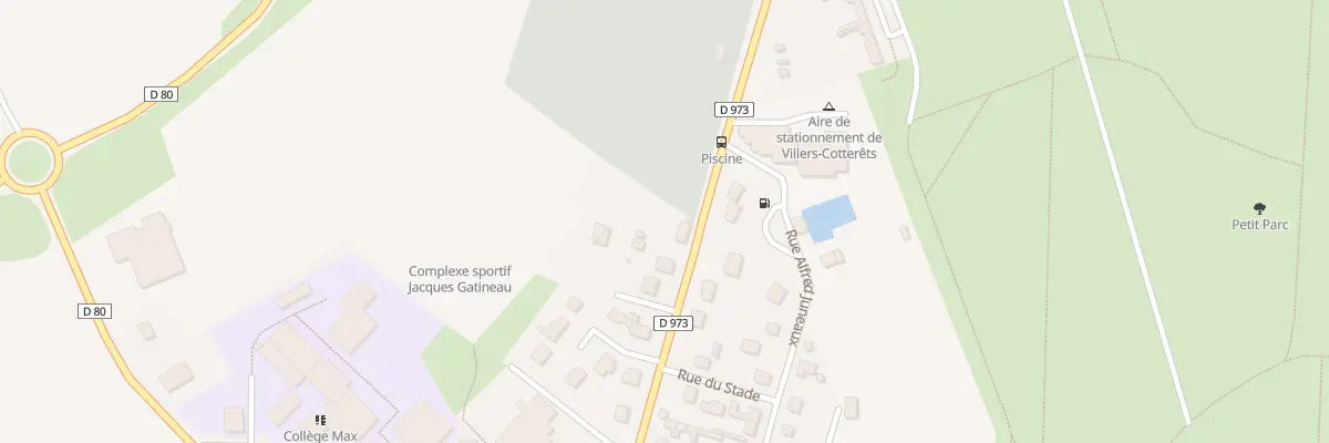 Plan du 23 Av de Compiègne à Villers-Cotterêts