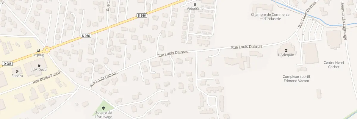 Plan du 29 Rue Louis Dalmas à Mozac