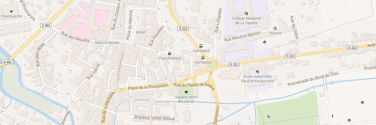 Plan du 5 Imp de Boulogne à Coulommiers