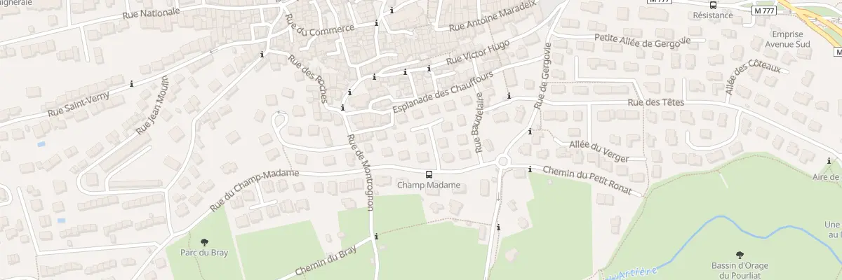 Plan du 1 Imp Jean Mermoz à Beaumont