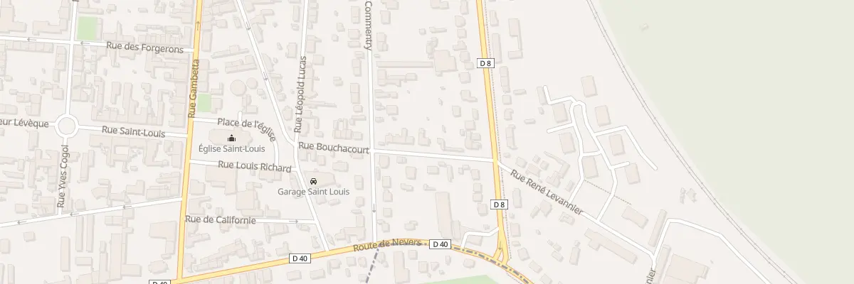 Plan du 19 Rue Bouchacourt à Fourchambault