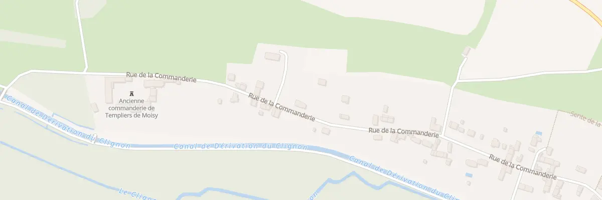 Plan du 76 Rue de la Commanderie à Montigny-l’Allier