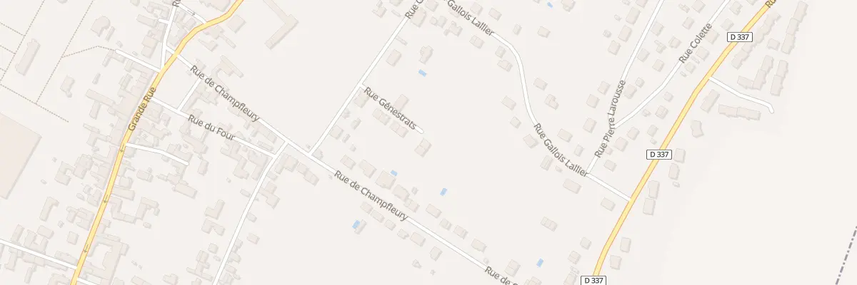 Plan du 9H Rue Genestrats à Villeblevin