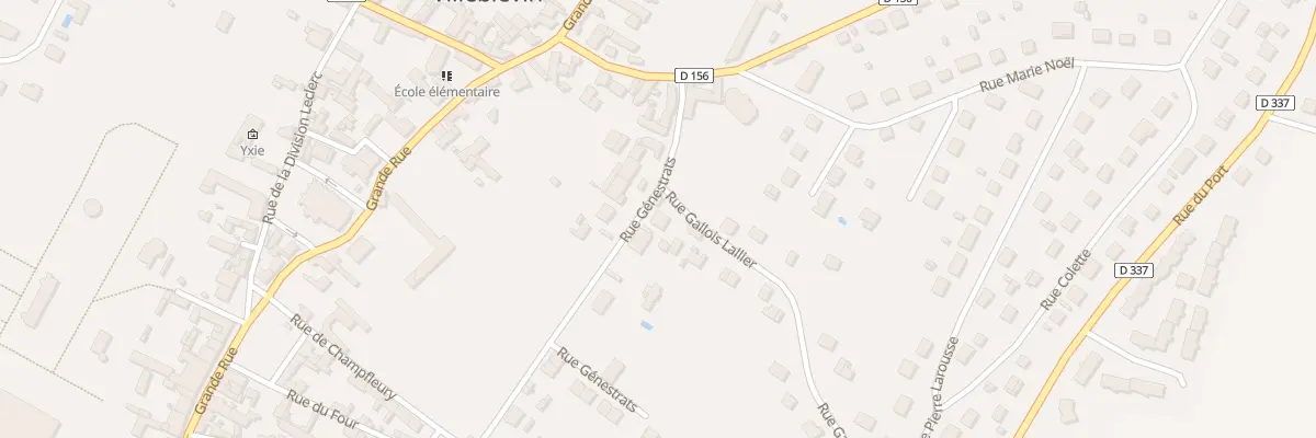 Plan du 3 Rue Genestrats à Villeblevin