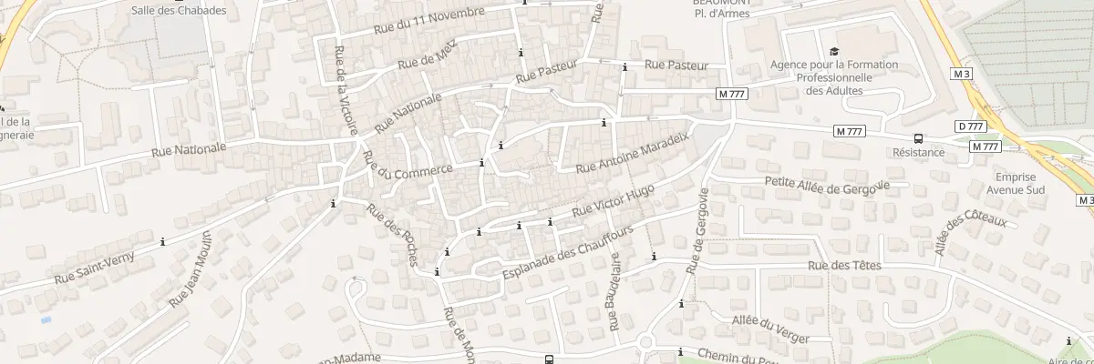 Plan du 4B Pl de l’Ancien Couvent à Beaumont