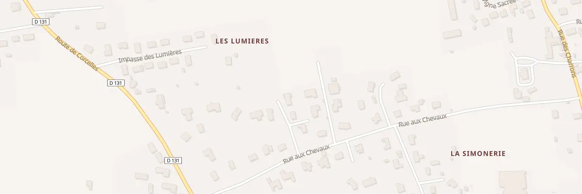 Plan du 9 Rue des Mésanges à Marzy