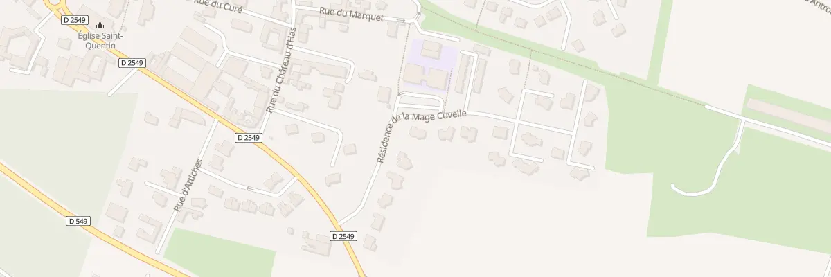 Plan du 12 Res de la Mage Cuvelle à Avelin