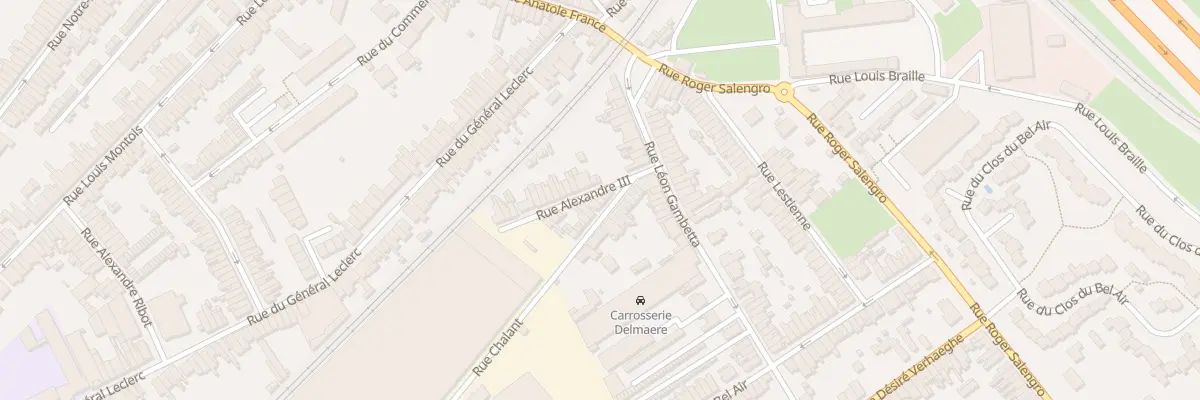 Plan du 243 Rue Chalant à Ronchin