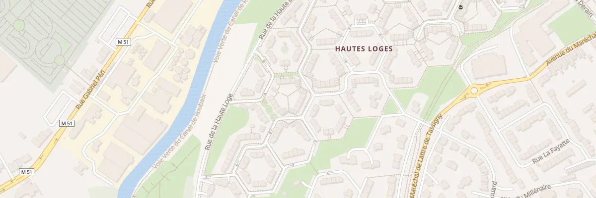 Plan du 12 Rue du Grand Pavois à Marcq-en-Barœul