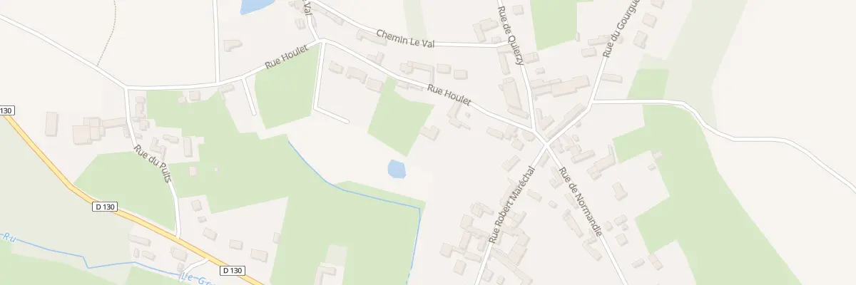 Plan du 378 Rue Houlet à Grandrû