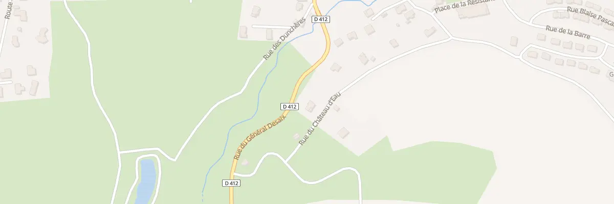 Plan du 43 Rue du Gen Desaix à Combronde